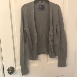Grey cardigan